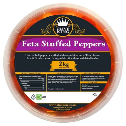 Stuffed Peppers 2kg in oil