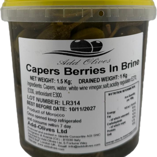 Caper Berries In Brine 1kg DW