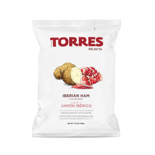 Torres Iberian Ham Crisps 20 x 50g