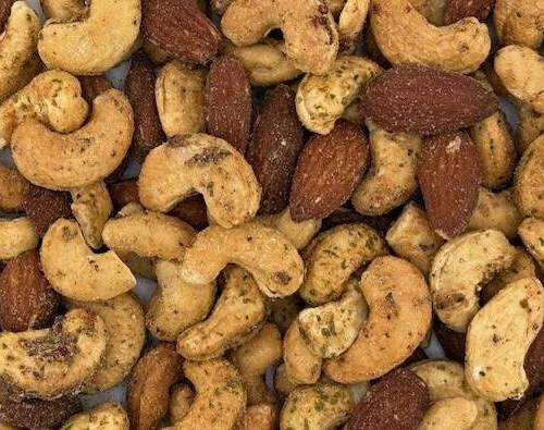 Szechuan / Jalapeño Lime Mixed Nuts (almonds & cashews) 1kg