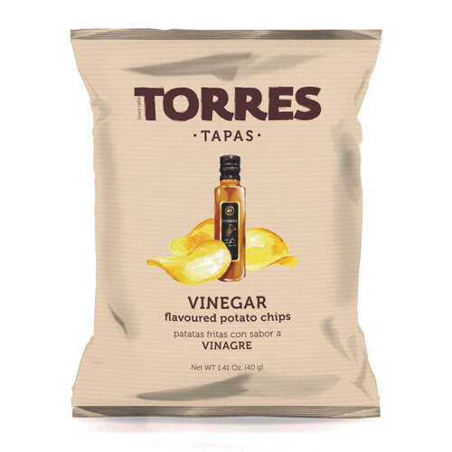 Torres Salt & Vinegar Crisps 20 x 40g