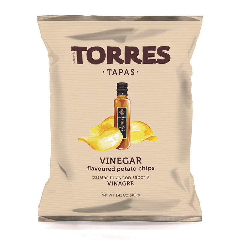 Torres Salt & Vinegar Crisps 20 x 40g