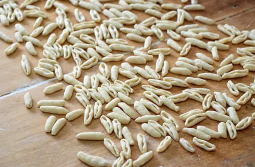 Cavatelli egg plain fresh pasta x kg