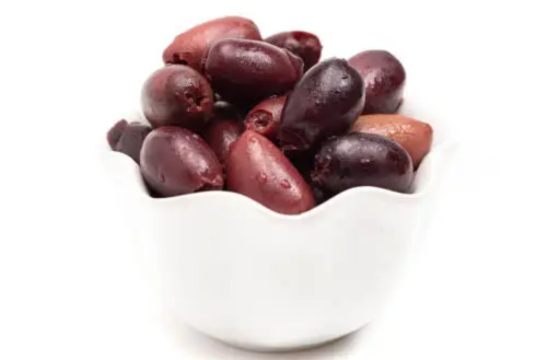 Kalamata Black Pitted Olives in brine 1kg DW