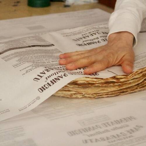 Pane Carasau 35cms 10x1kg