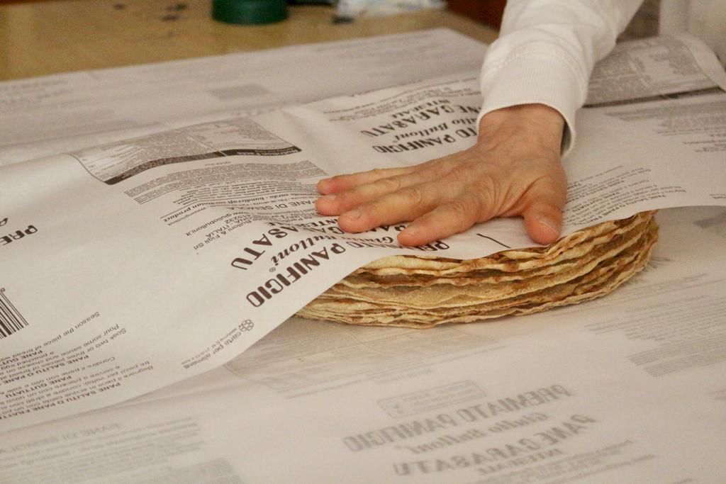 Pane Carasau 35cms 10x1kg