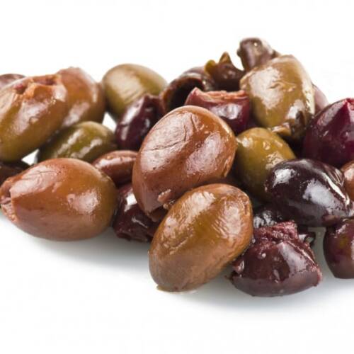 Taggiasca black pitted olives in brine 3KG DW