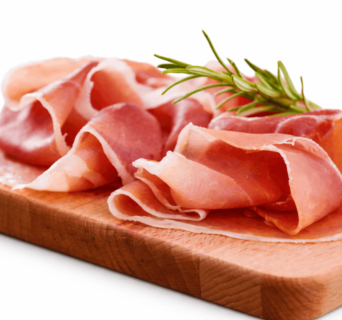 Prosciutto crudo sliced 500g