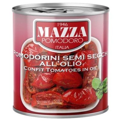 Semi Dried Tomatoes 800g Tin
