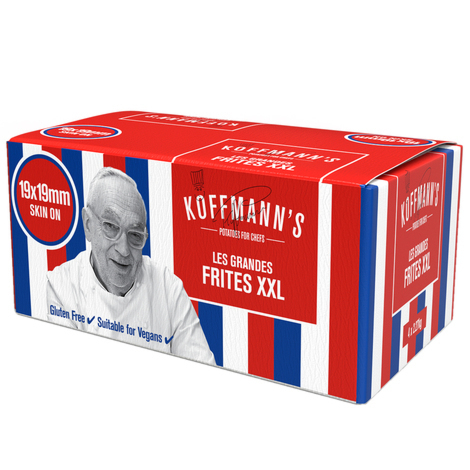 Koffmann's Fries XXL 19mm skin-on 4x2.27kg